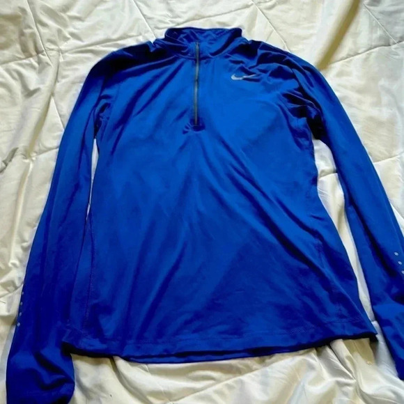 Nike running quarter zip pullover reflective size small - Picture 1 of 7